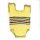 KSS Yellow Colored Striped Onesie 3 Months ON-028