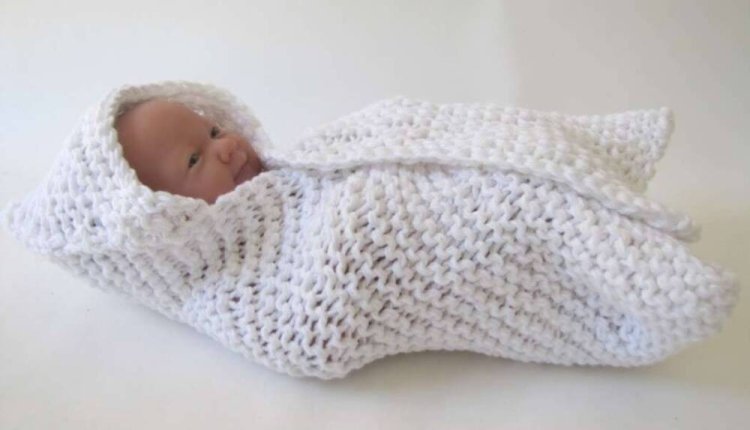 KSS White Cotton Baby Blanket 22