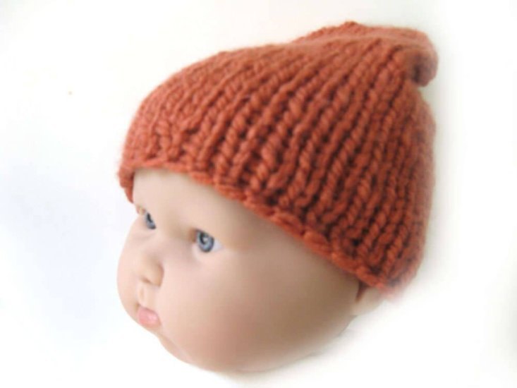 KSS Copper Colored Soft Knitted Cap 13-16