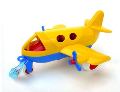 Viking Toys 12" Chubbies Jumbo Jet Blue / Yellow 81270