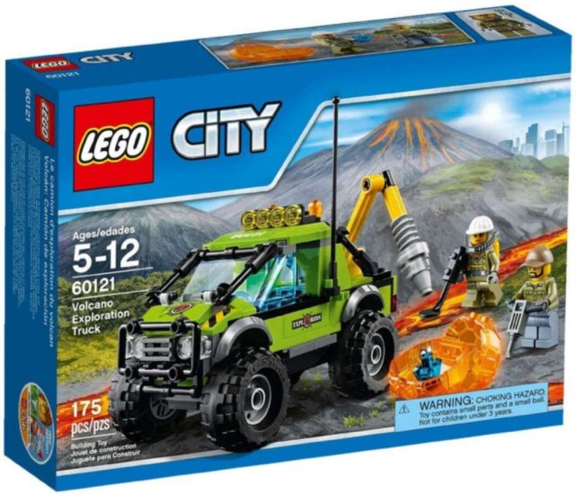 LEGO City Volcano Exploration Truck Set  60121