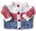 KSS Scandinavian Colored Knitted Sweater/Jacket (24 Months)