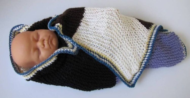 KSS Squared Baby Blanket 24x24