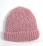 KSS Pink Colored Soft Ribbed Cap 13-15" (3-9 Months) KSS-HA-614