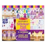 Melissa & Doug Reusable Sticker Pad - Dress-Up