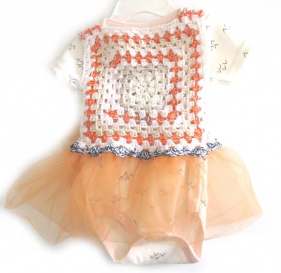 KSS Tulle Baby Tutu Dress and Onesie (9 Months)