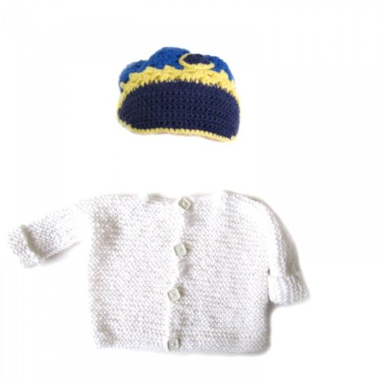 KSS White Soft Baby Sweater/Jacket (18 Months)