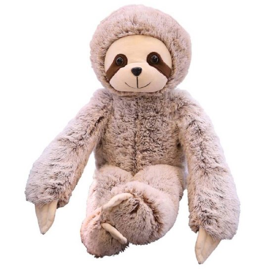 YONLY Very Soft Three Toe Sloth 16" with Long Legs and Arms