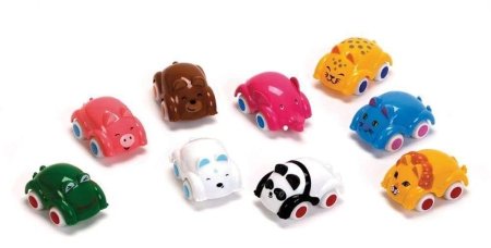 Viking Toys 3" Little Chubbies Cute Cars Assorted Animals