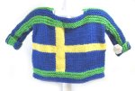 KSS Pullover Sweater with Swedish Flag (18 Months) SW-729