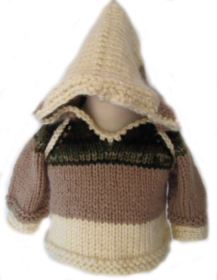 KSS Lightbrown/Beige Earth Heavy Hooded Sweater (2 Years)