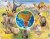 Larsen Animals of Africa Puzzle 90 pcs 023202 AW2