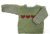KSS Heavy Greenish Colored Striped Toddler Pullover Sweater 2T
