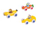Viking Toys 5" Chubbies Three Animals in Cute Racers 1360-3PC VIKING-1360-3PC