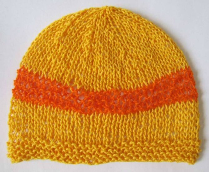 KSS Loose Knitted Cotton Cap Size 15" (0-12 Months) - Click Image to Close