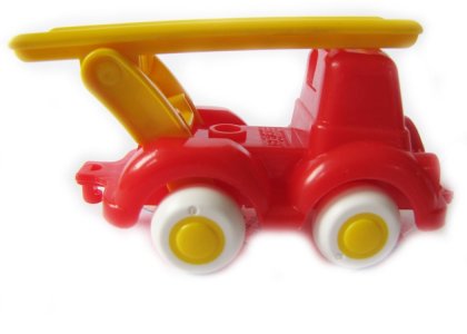 Viking Toys 3" Little Chubbies Fire Truck Red