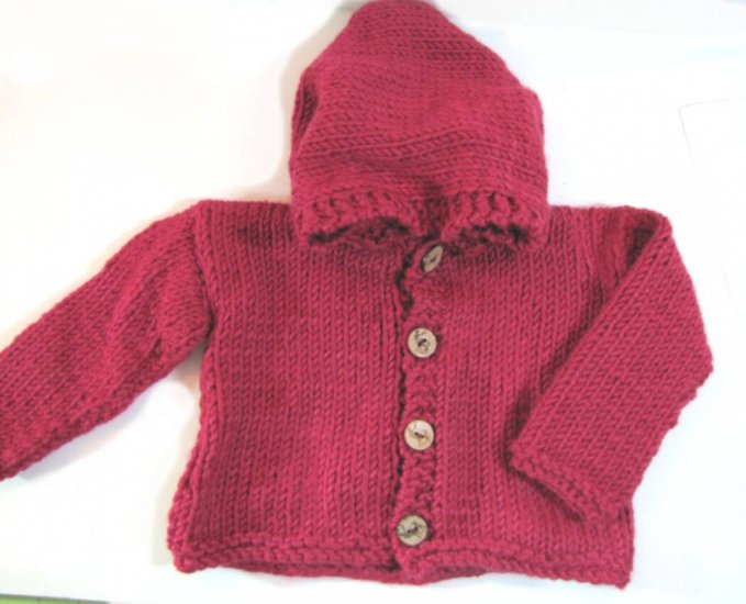 KSS Pumpkin Red Sweater/Hoodie 12 Months - Click Image to Close