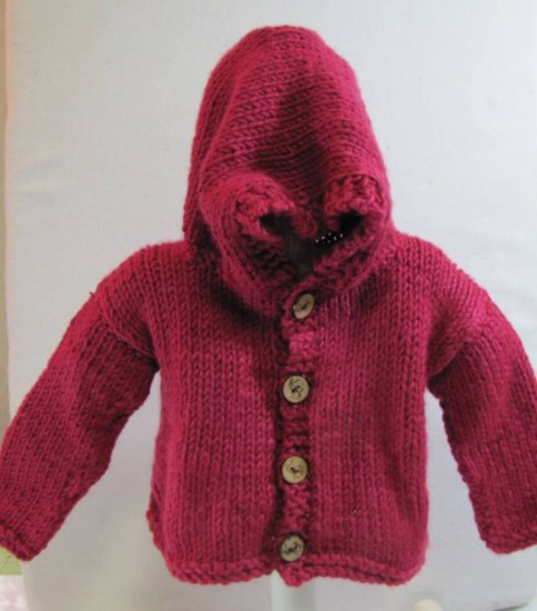 KSS Pumpkin Red Sweater/Hoodie 12 Months - Click Image to Close