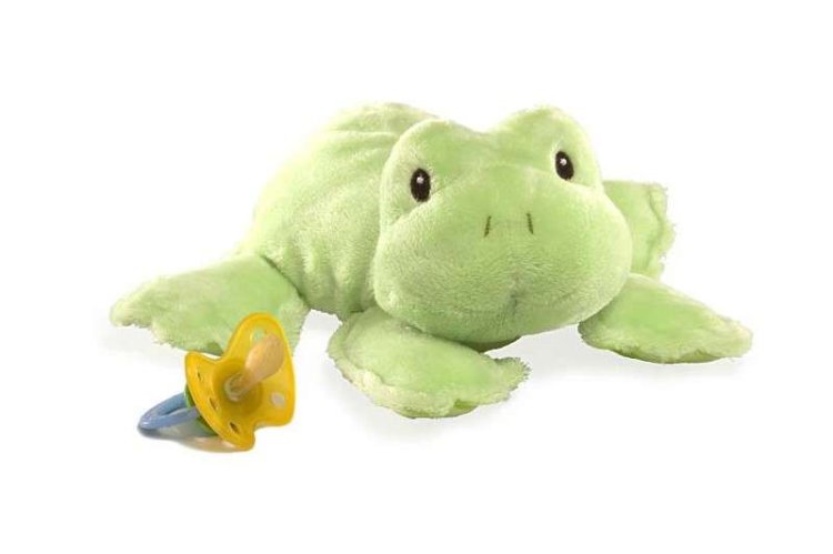 GUND Baby GUND Frog Silly Stripes Chime - Click Image to Close