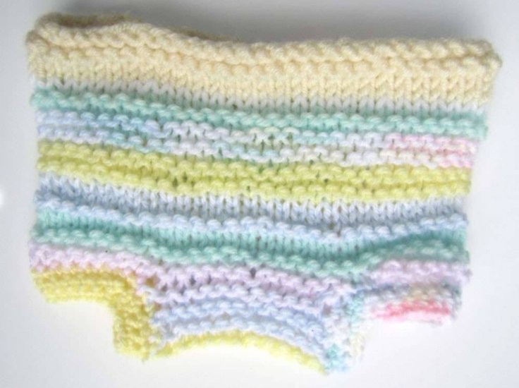 KSS Pastel Striped Colored Diaper Cover 0-12 Months PA-034 - Click Image to Close