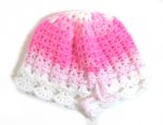 KSS Pink Crocheted Cotton Adjustable Sunhat 15-17" (6-24 Months)