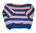 KSS Pink/L.Blue Kids Pullover 10 Years SW-1120