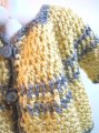 KSS Crocheted Soft Yellow Sweater/Jacket 2 Years