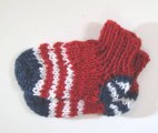 KSS Red Knitted Socks (6-12 Months) BO-088