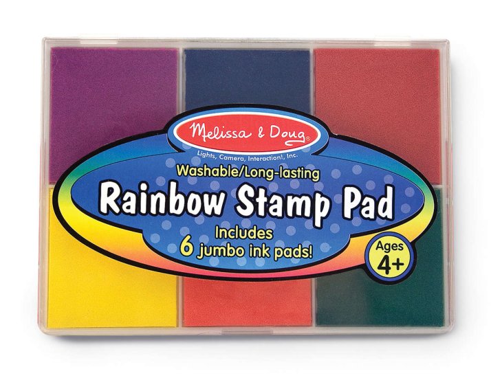 Melissa & Doug Rainbow Stamp Pad