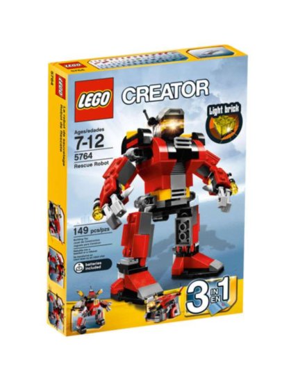 LEGO Creator Rescue Robot - Click Image to Close