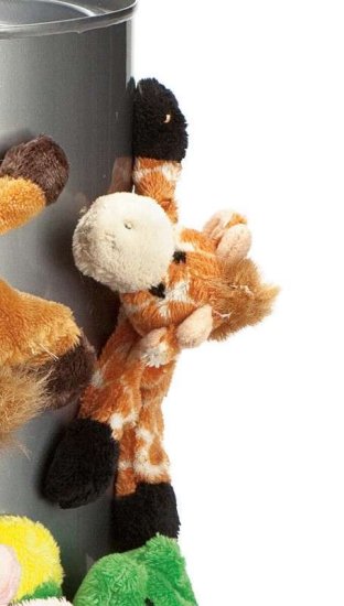 Teddykompaniet 4" Animals with Magnets Giraffe 1325 - Click Image to Close