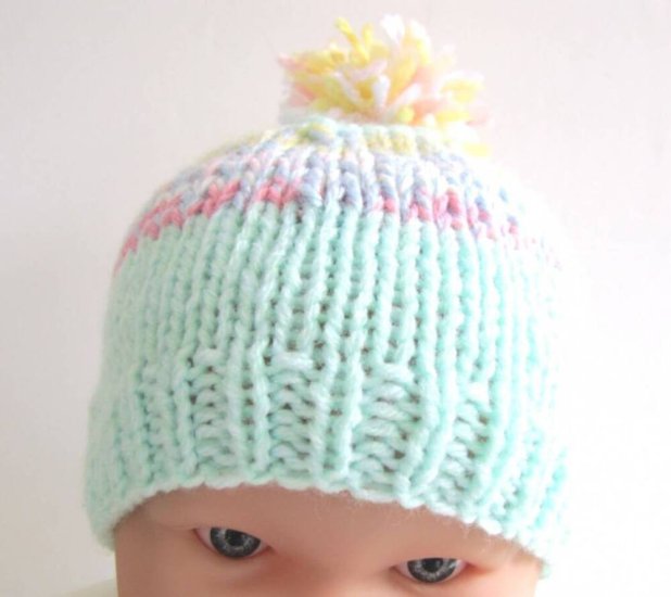 KSS Knitted Hat with Pom Pom 14-15