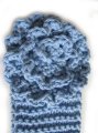 KSS Blue Cotton Wide Baby Headband 14-16" (6-24 Months) SALE