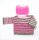 KSS Pink/Grey Soft Pullover Sweater with a Hat (6 Months) SW-633