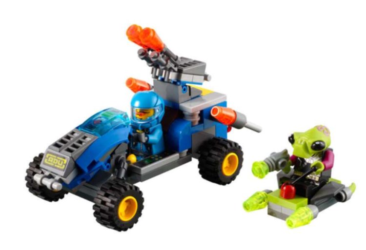 LEGO Space Alien Defender 7050 - Click Image to Close