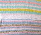 KSS Large Pastel Baby Blanket Newborn and up