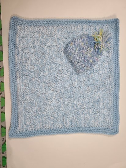 KSS  Blue  Baby Blanket  20