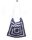 KSS Blue/White Kids/Adults Lined Crocheted Large Bag TO-136