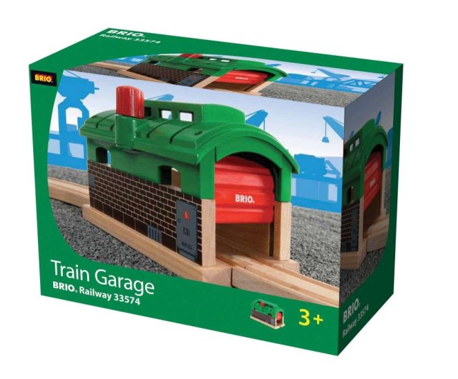 BRIO Railway Train Garage 33574 - Click Image to Close