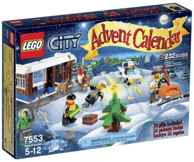 LEGO City Advent Calendar 7553