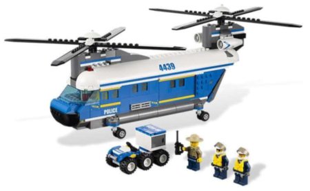LEGO City Police Heavy-lift Helicopter 4439