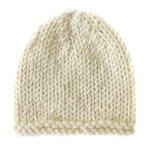 KSS Natural Knitted Beanie 15" (3-6 Months)