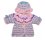 KSS Pink/Blue/Purple Cotton Sweater/Jacket Set (6-12 Months) SW-1095