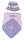 KSS Purple Colored Crocheted Sweater and Hat Set (2 Years/3T)
