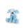 GUND Baby Spunky Plush Puppy Rattle, Small, Light Blue 4"