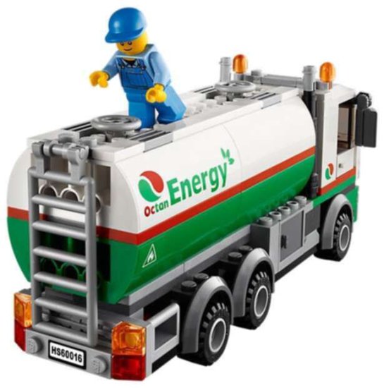 LEGO City Tanker Truck 60016 - Click Image to Close