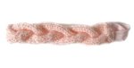 KSS Pink Knitted Braid Headband 16-18"