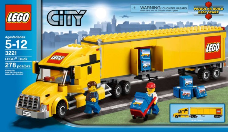 LEGO City Truck - Click Image to Close