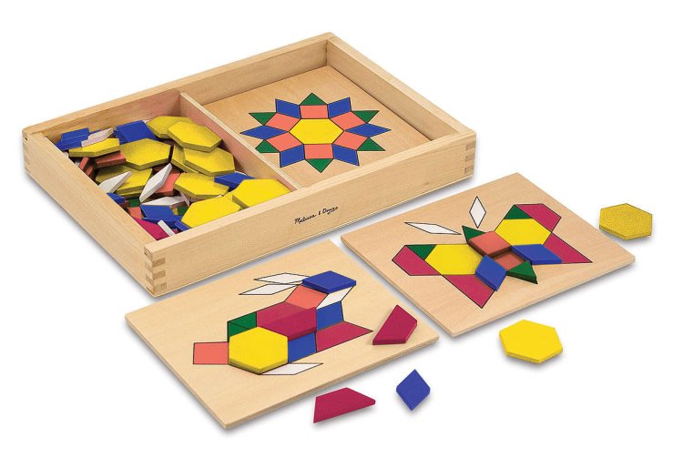 Melissa & Doug Pattern Blocks and Boards