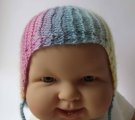 KSS Rainbow Knitted Classic Cap ( 6 - 12 Months) HA-195